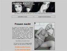 Tablet Screenshot of frauen-nackt.com